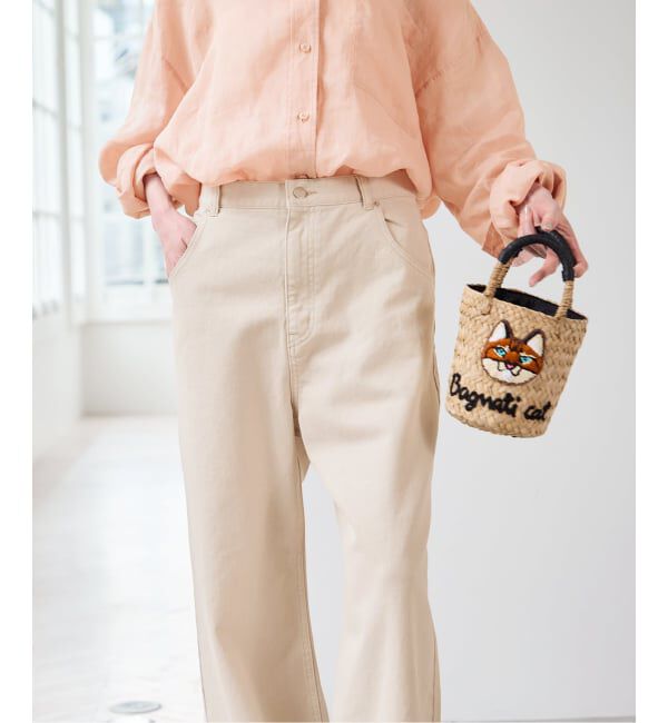 U by SPICK&SPAN「《予約》カラールーズデニム」|デニム|