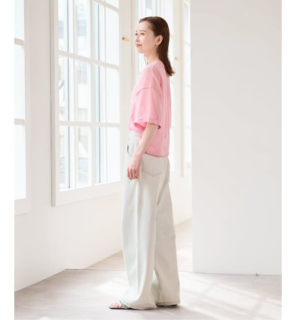 U by SPICK&SPAN「《予約》カラールーズデニム」|デニム|