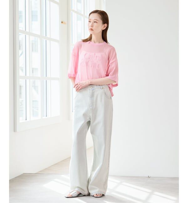 U by SPICK&SPAN「《予約》カラールーズデニム」|デニム|