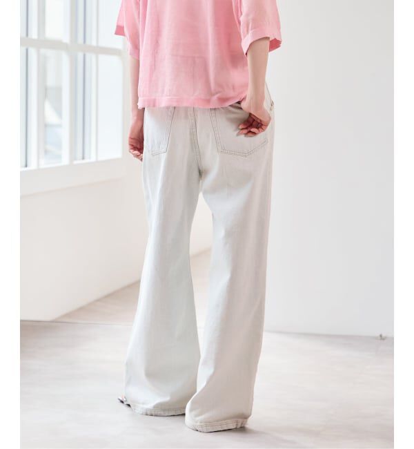 U by SPICK&SPAN「《予約》カラールーズデニム」|デニム|