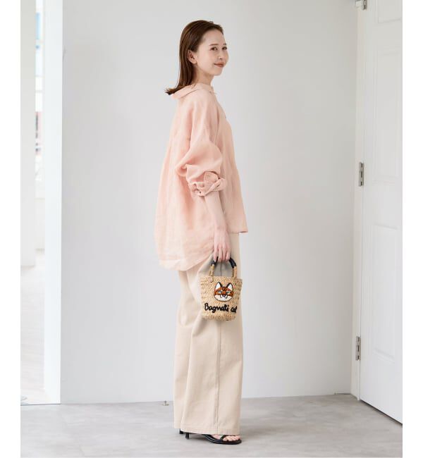 U by SPICK&SPAN「《予約》カラールーズデニム」|デニム|