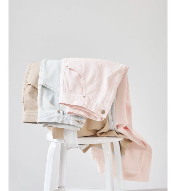 U by SPICK&SPAN「《予約》カラールーズデニム」|デニム|