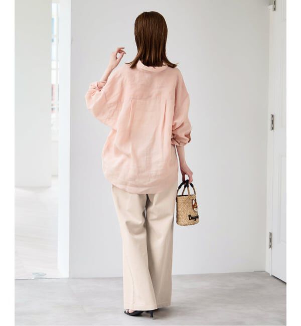 U by SPICK&SPAN「《予約》カラールーズデニム」|デニム|