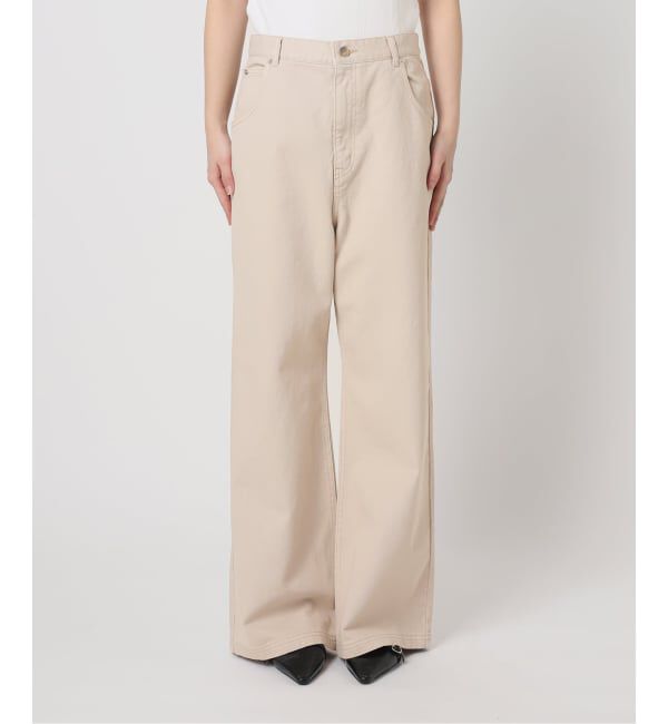 U by SPICK&SPAN「《予約》カラールーズデニム」|デニム|