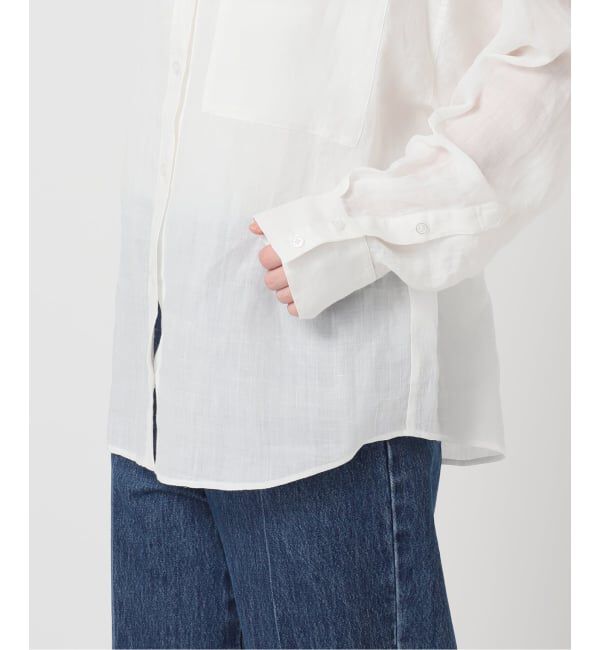 U by SPICK&SPAN「《予約》ラミーカラーシャツ」|シャツ・ブラウス|