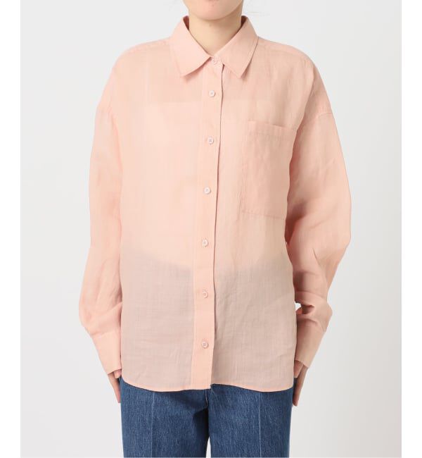 U by SPICK&SPAN「《予約》ラミーカラーシャツ」|シャツ・ブラウス|