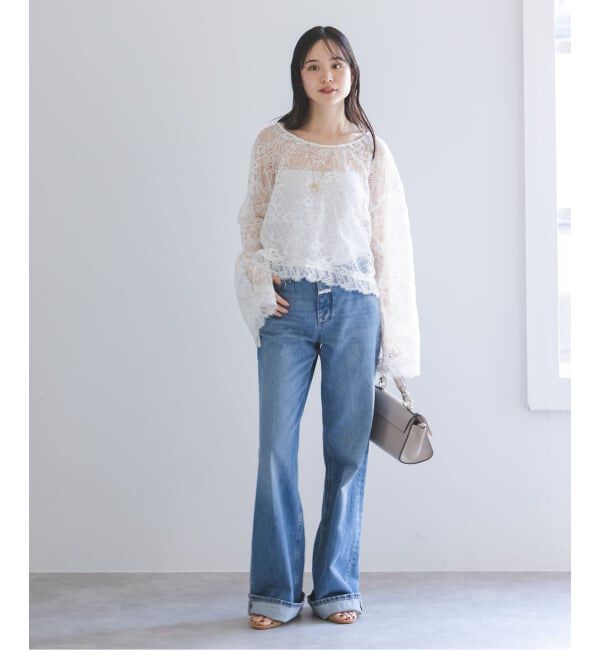 NOBLE「《予約》エンブロイダリーレースブラウス」|シャツ・ブラウス|