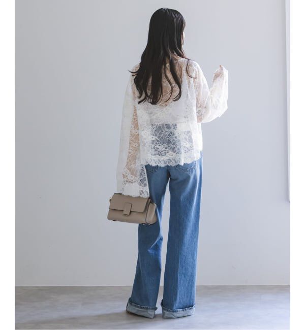 NOBLE「《予約》エンブロイダリーレースブラウス」|シャツ・ブラウス|