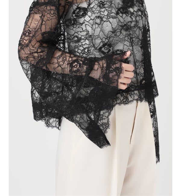 NOBLE「《予約》エンブロイダリーレースブラウス」|シャツ・ブラウス|