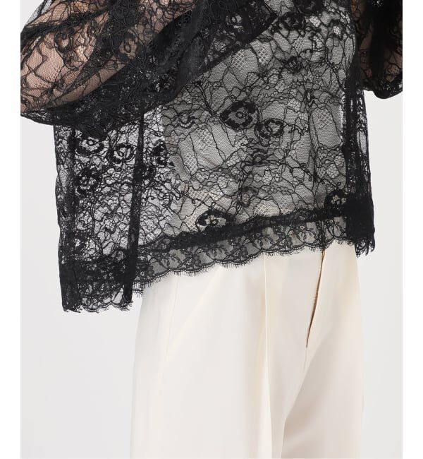 NOBLE「《予約》エンブロイダリーレースブラウス」|シャツ・ブラウス|