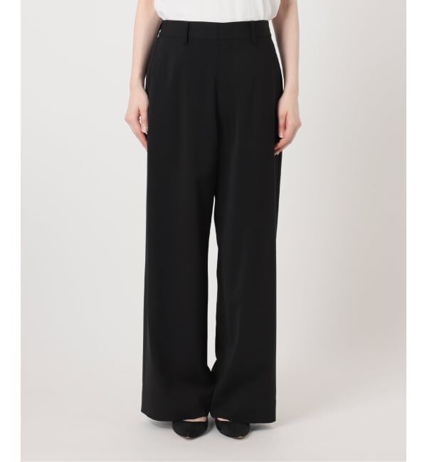 Spick and Span「《新色有り / 追加予約》ドライストレッチイージーパンツ」|スラックス|