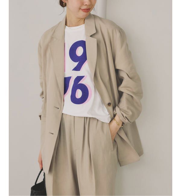 Spick and Span「《セットアップ可 / 予約》ハイブリッドリネンジャケット」|テーラードジャケット|