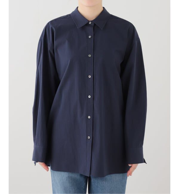 Spick and Span「2wayペプラムオーバーシャツ」|シャツ・ブラウス|