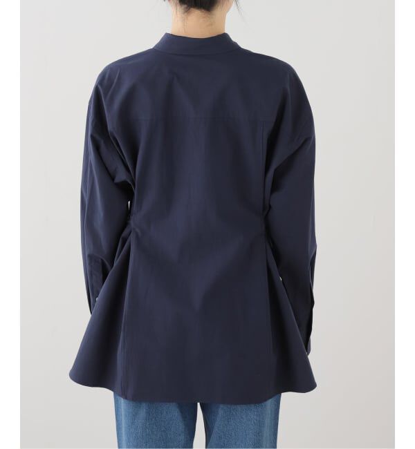 Spick and Span「2wayペプラムオーバーシャツ」|シャツ・ブラウス|