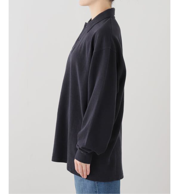 FRAMeWORK「LOEFF/ロエフ LI/CO PIQUE PL LS」|Tシャツ・カットソー|