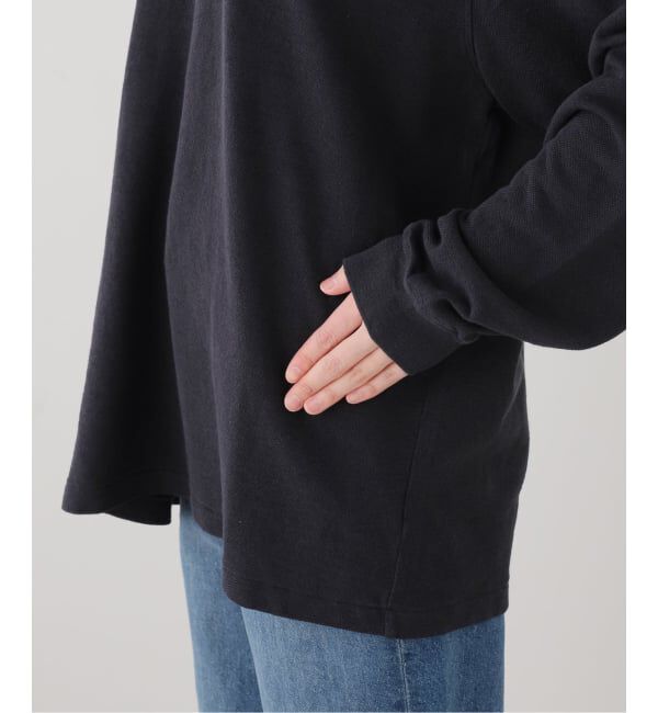 FRAMeWORK「LOEFF/ロエフ LI/CO PIQUE PL LS」|Tシャツ・カットソー|