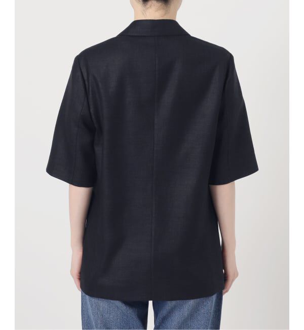 Spick and Span「《セットアップ可 / 予約》ライトドライクロスシングルブレストジャケット」|テーラードジャケット|