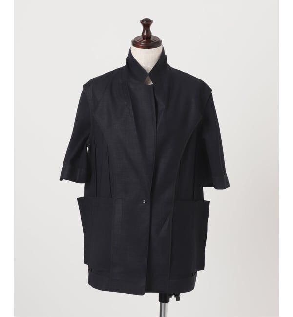 Spick and Span「《セットアップ可 / 予約》ライトドライクロスシングルブレストジャケット」|テーラードジャケット|