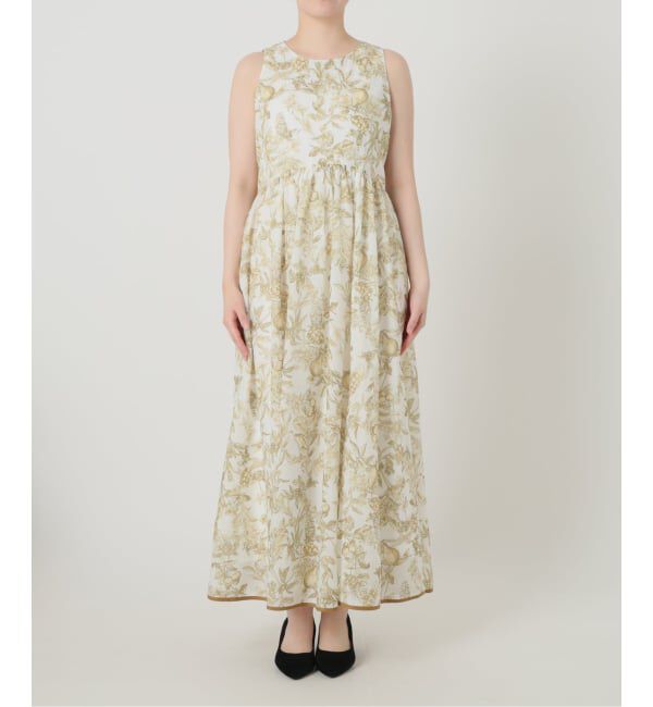  「《予約》【洗える】フルーツジュイプリントワンピース」|ワンピース|