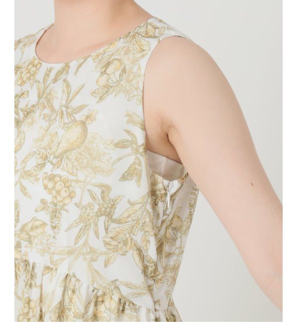  「《予約》【洗える】フルーツジュイプリントワンピース」|ワンピース|