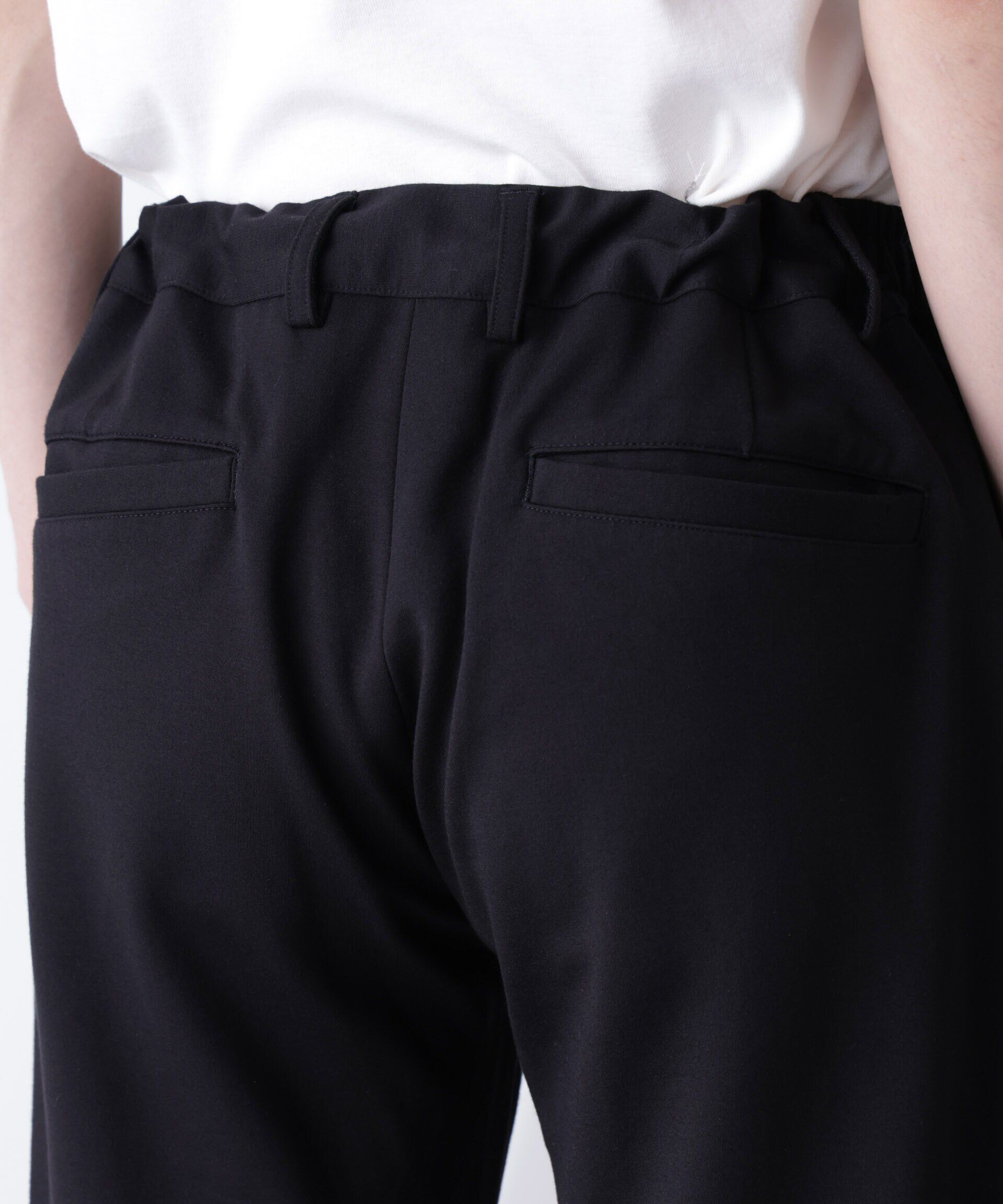 nano･universe「「モダンコンフォートシリーズ」スリムイージースラックス」|チノ|