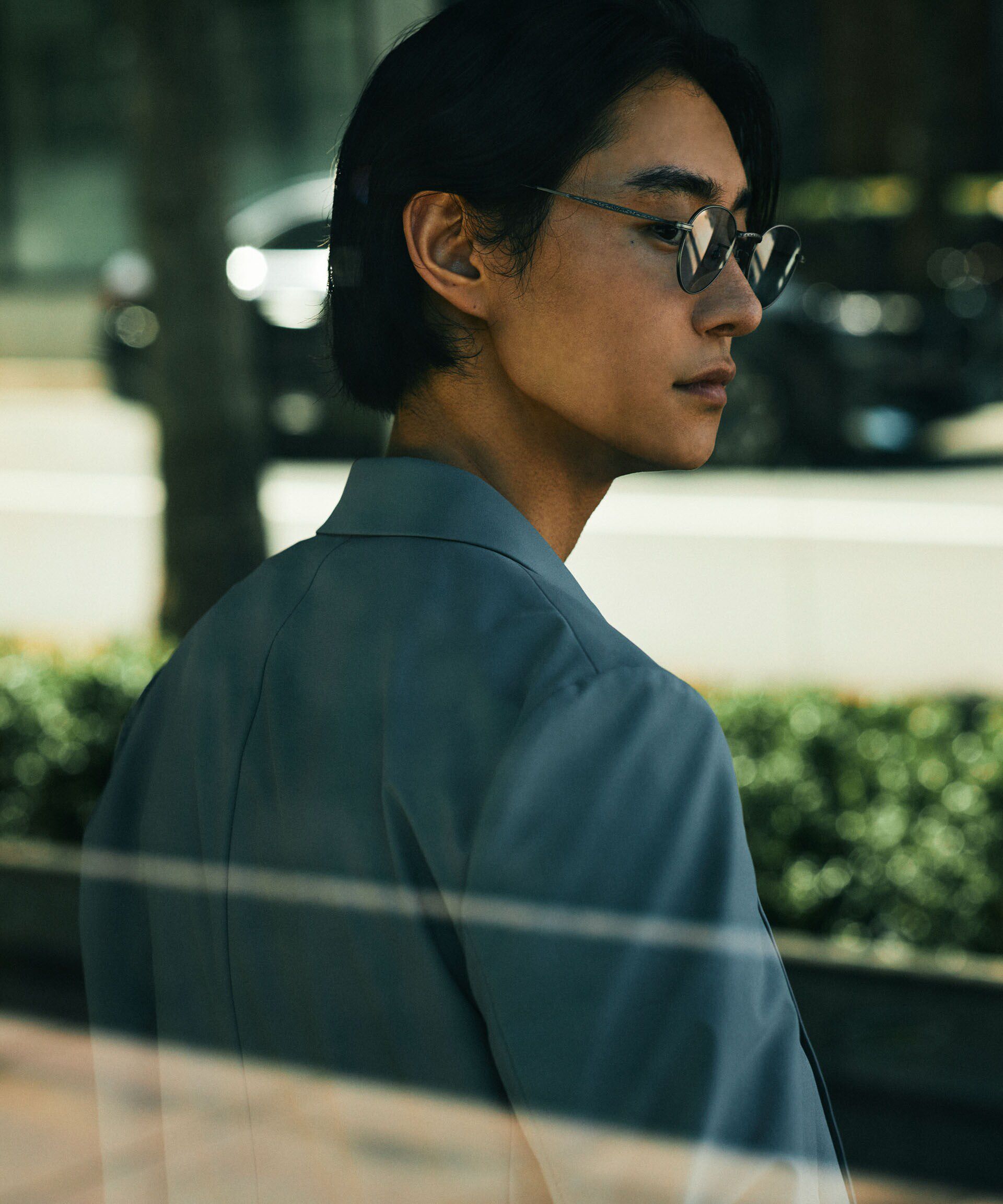 nano･universe「｢N JACKET PREMIUM｣TEXBRID(R)撥水ｳﾗﾄﾞｯﾄｽﾄﾚｯﾁｼﾞｬｹｯﾄ(ｾｯﾄ 」|スーツ|