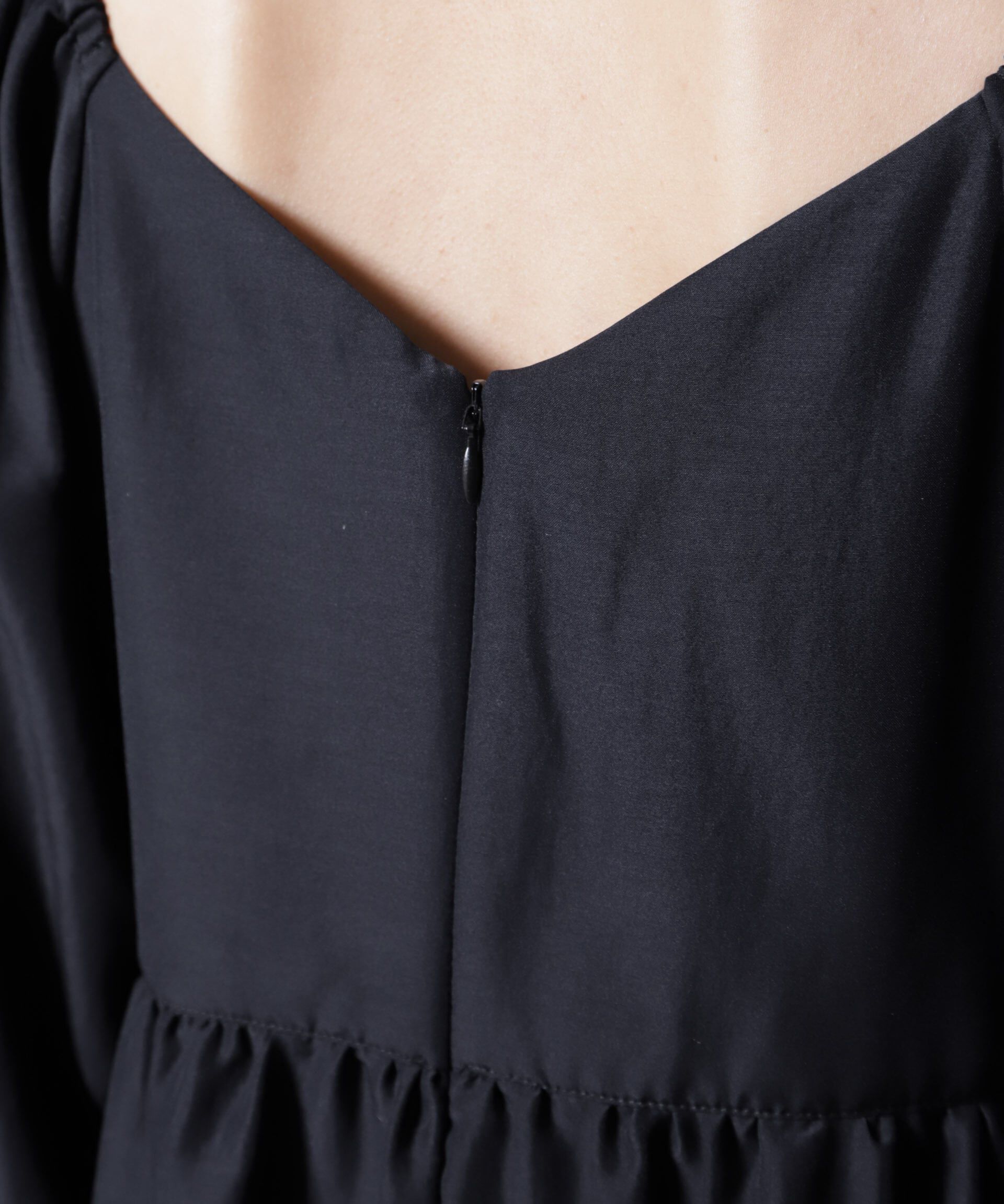 nano･universe「スクエアネックティアードワンピース」|ワンピース|