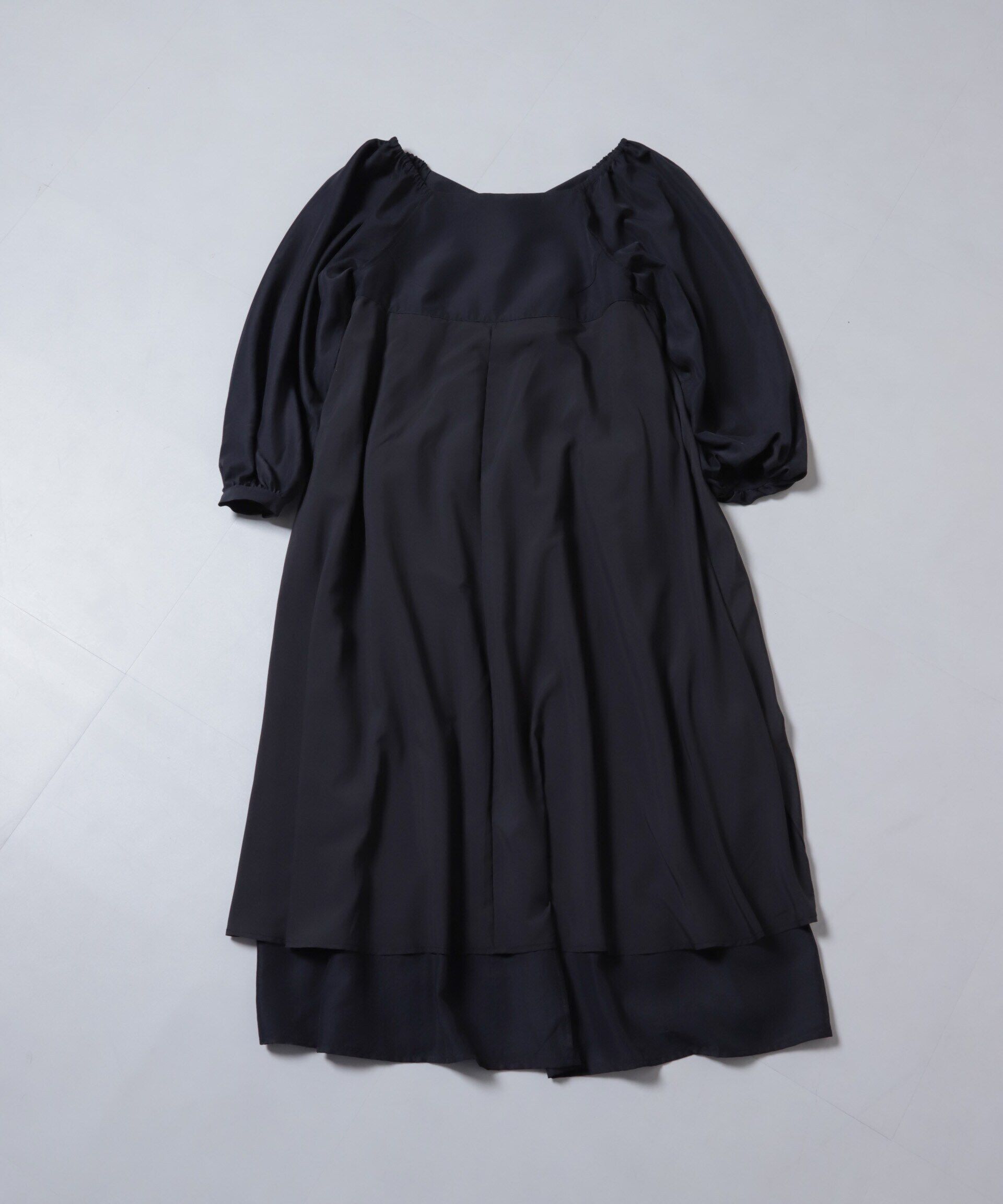 nano･universe「スクエアネックティアードワンピース」|ワンピース|