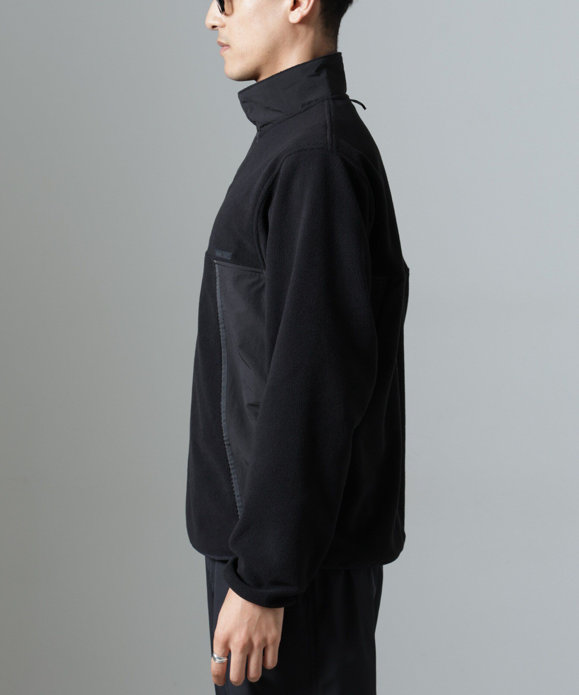 nano･universe「「NJ/CLUB」PARKSTOCK スナップフリースプルオーバー」|Tシャツ・カットソー|