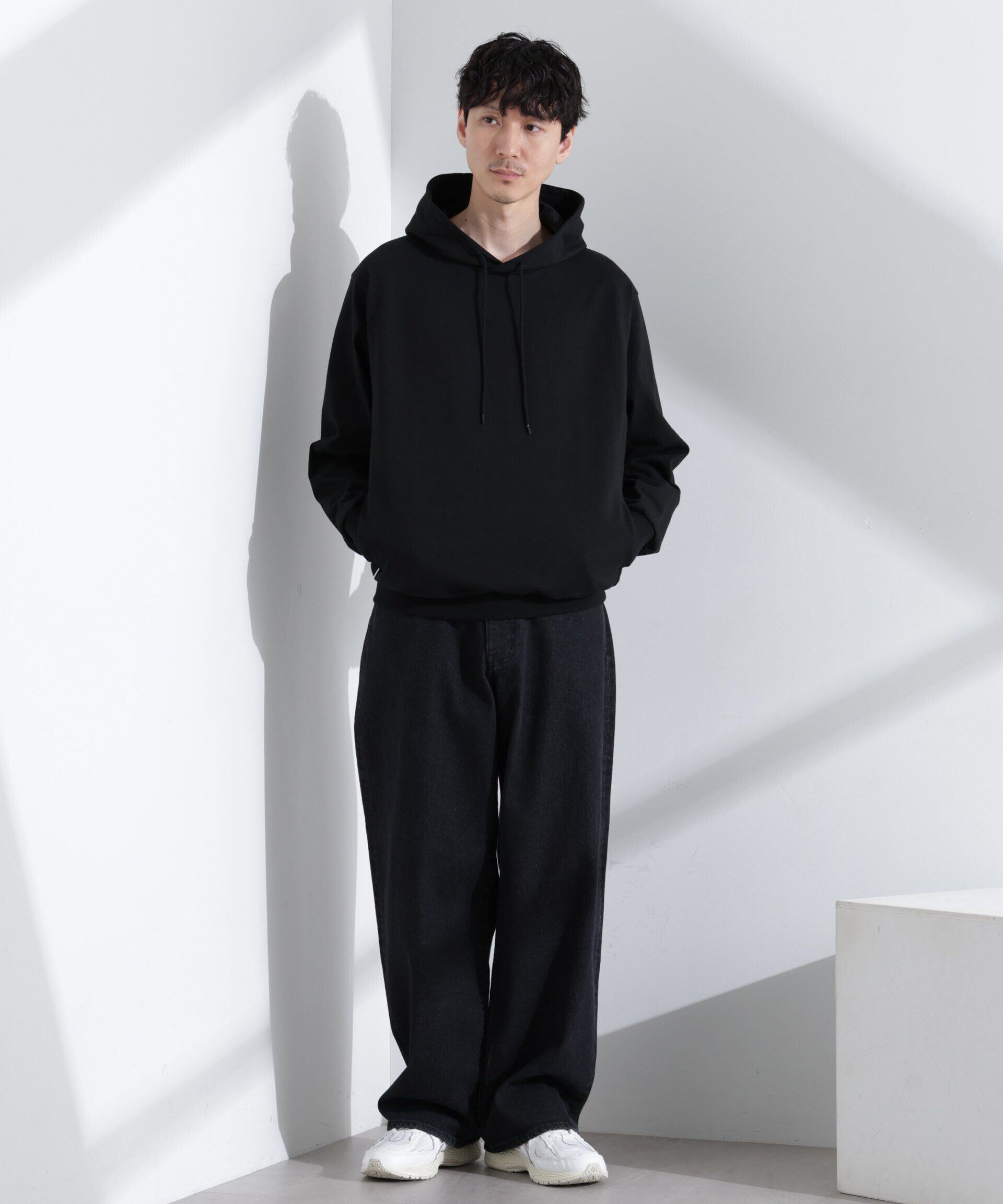 nano･universe「｢NJ/CLUB｣ USAコットン スウェットパーカー(セットアップ可)」|Tシャツ・カットソー|