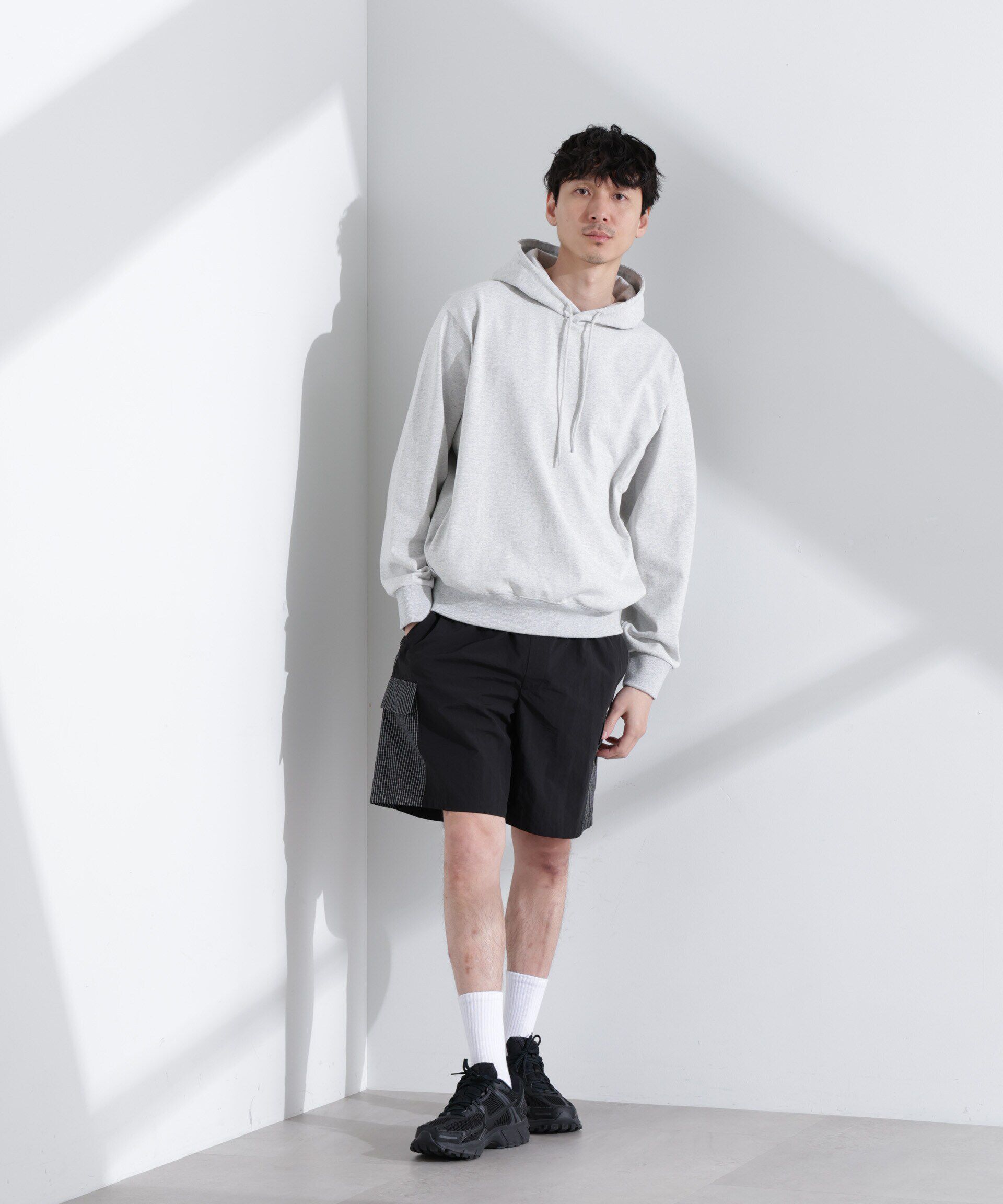 nano･universe「｢NJ/CLUB｣ USAコットン スウェットパーカー(セットアップ可)」|Tシャツ・カットソー|