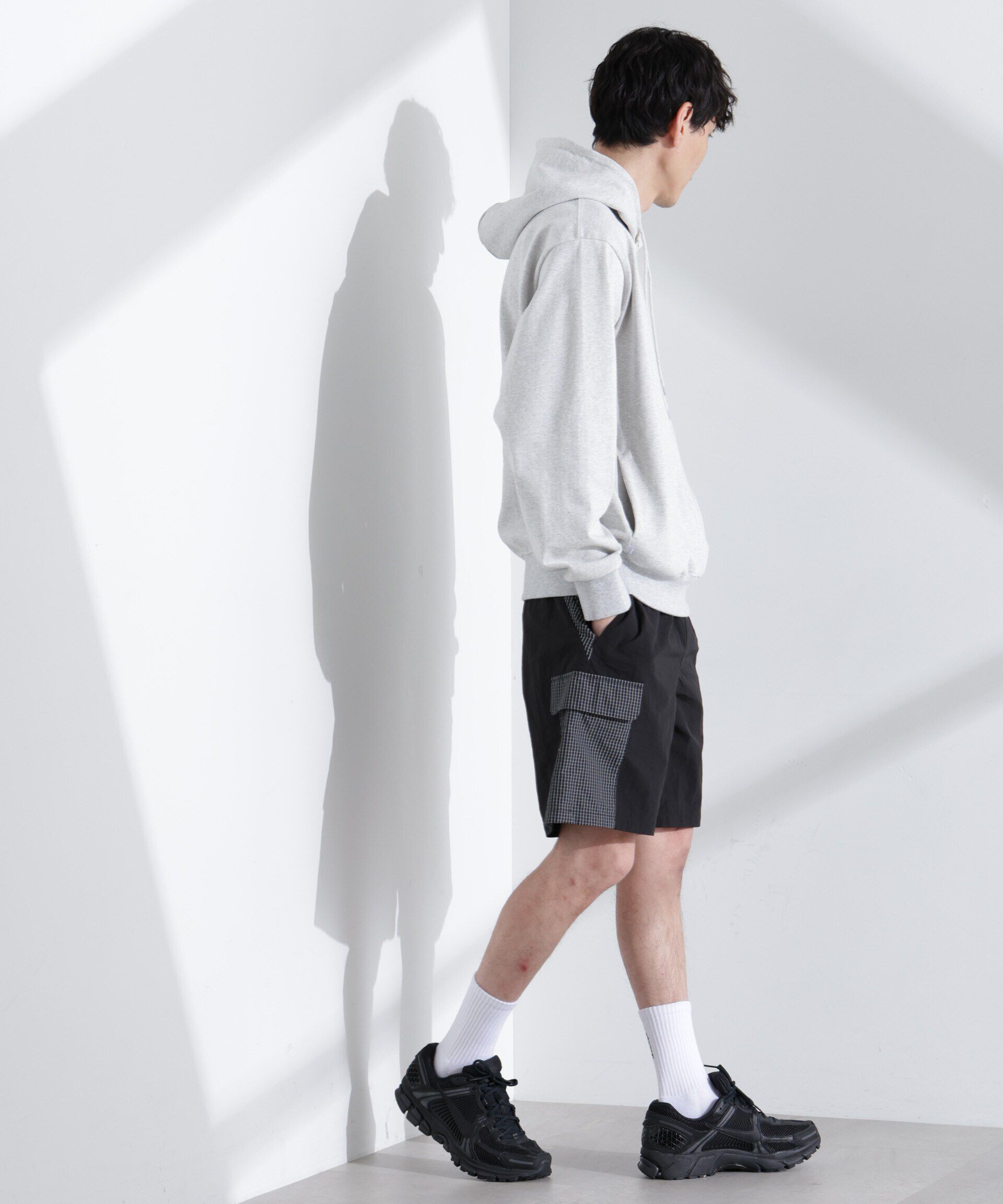 nano･universe「｢NJ/CLUB｣ USAコットン スウェットパーカー(セットアップ可)」|Tシャツ・カットソー|