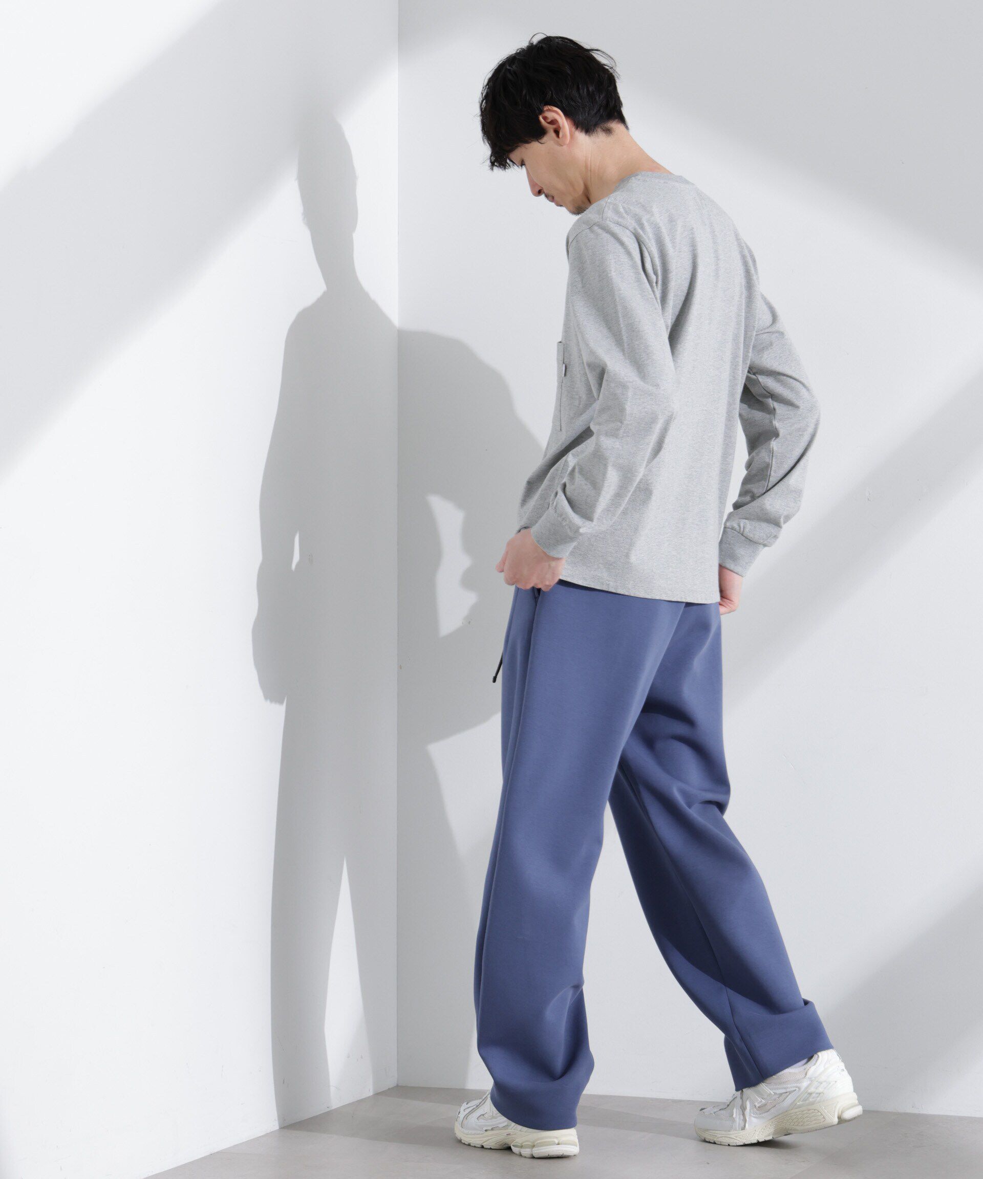 nano･universe「「NJ/CLUB」 ストレッチポンチテーパードパンツ」|チノ|