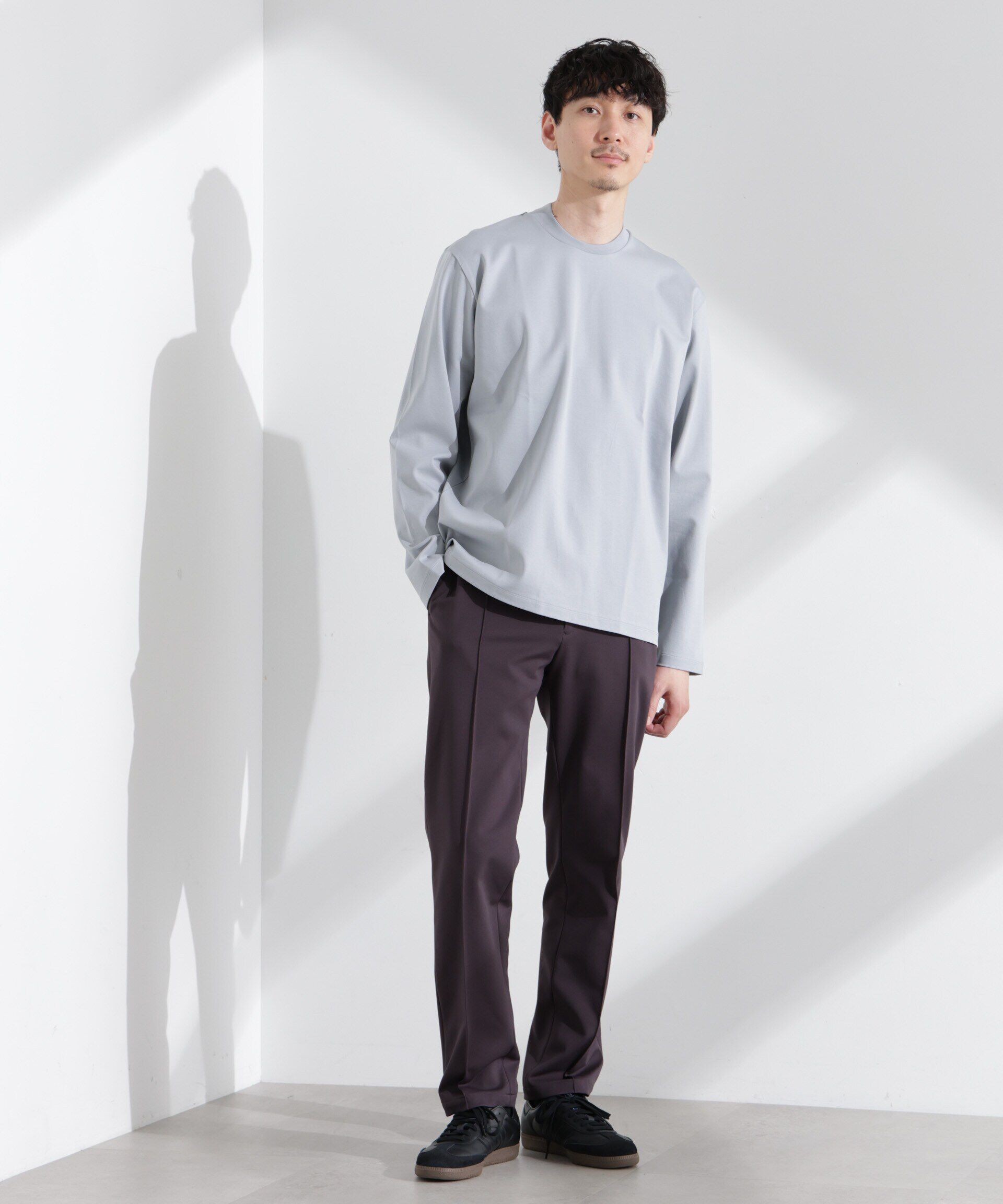  「ジャケT(R) プレミアム クルーネック 長袖」|Tシャツ・カットソー|