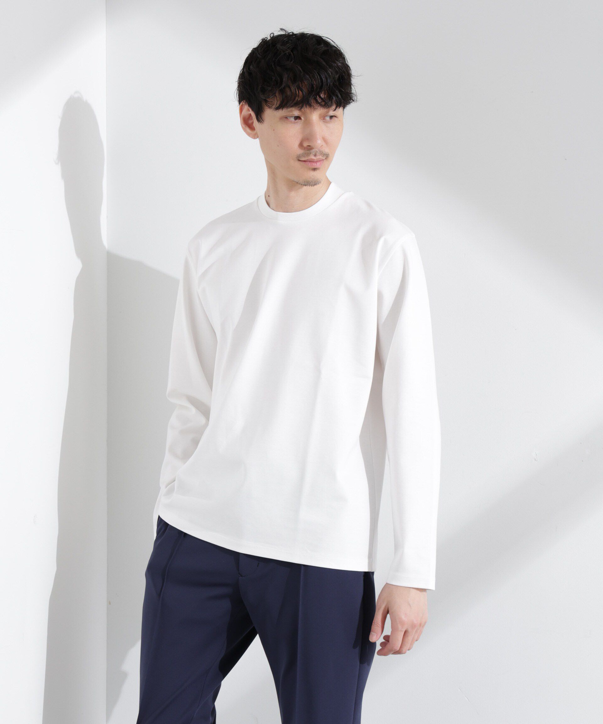  「ジャケT(R) プレミアム クルーネック 長袖」|Tシャツ・カットソー|