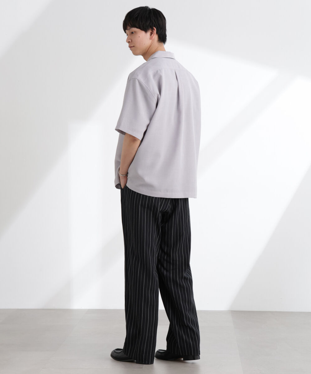  「ライトウェイトドライ スキッパーシャツ 半袖(セットアップ可)」|シャツ・ブラウス|