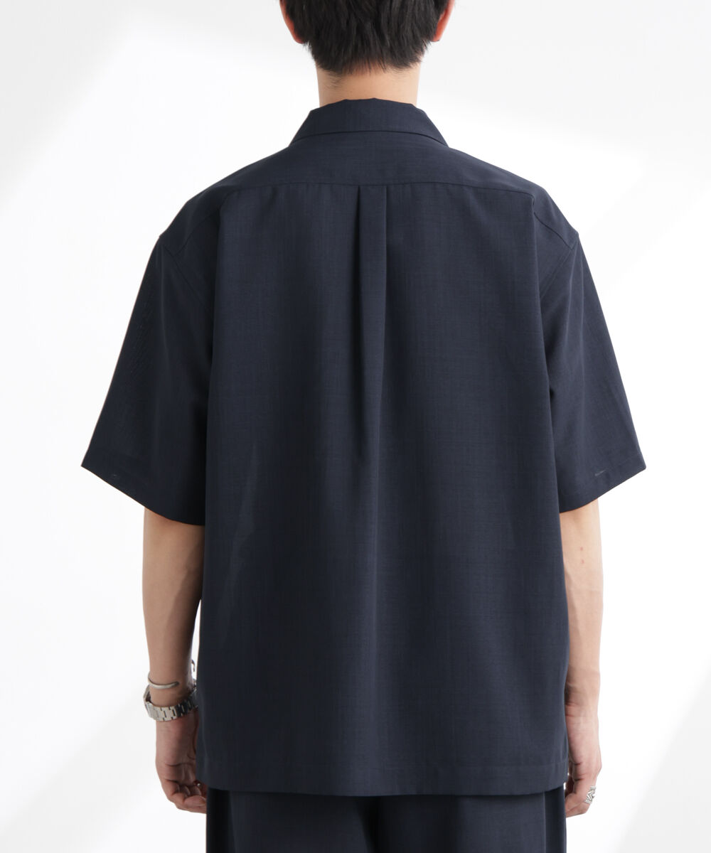  「ライトウェイトドライ スキッパーシャツ 半袖(セットアップ可)」|シャツ・ブラウス|