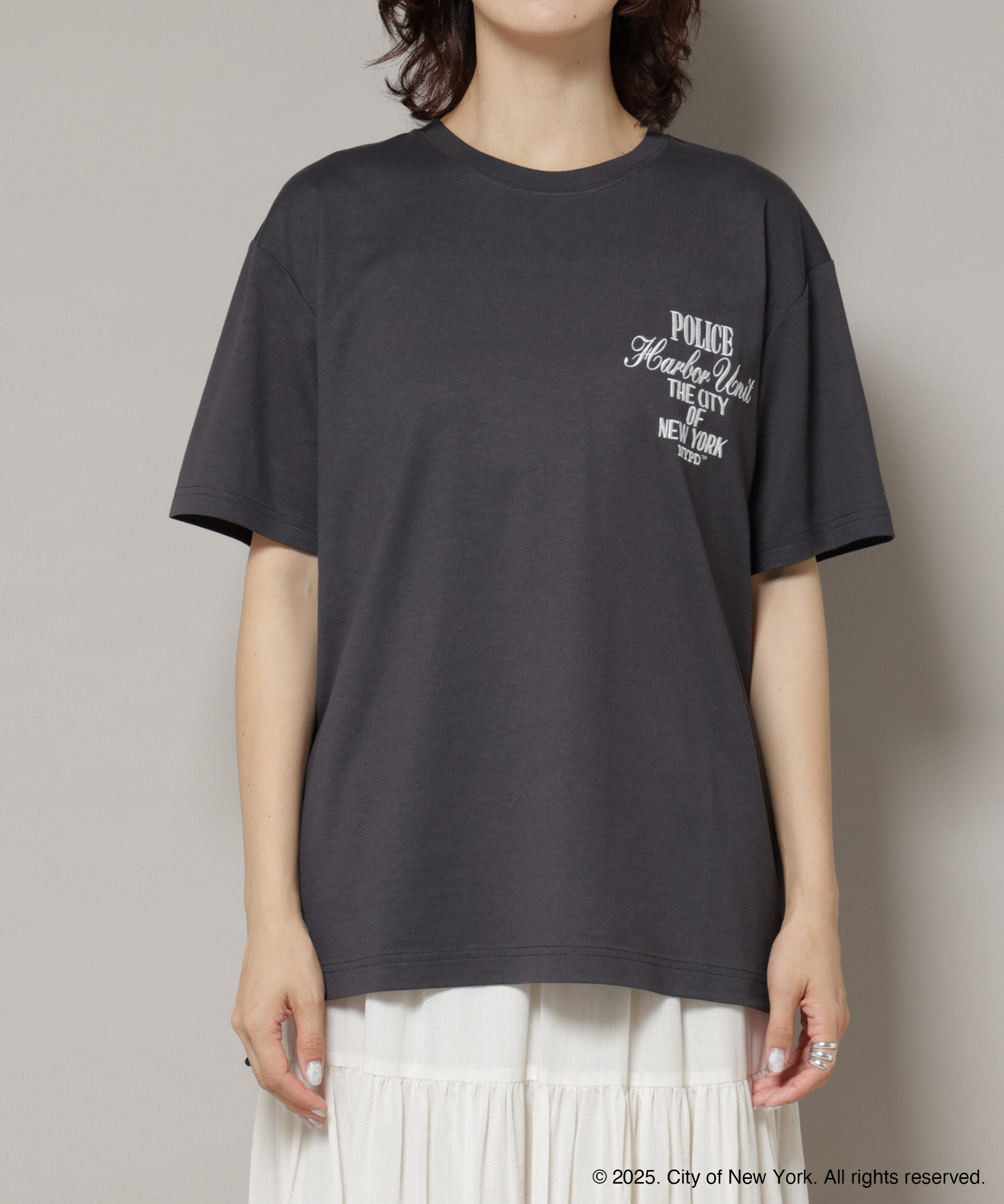 nano･universe「GOOD ROCK SPEED&times;Anti Soaked(R) 汗染み防止 NYC Tシャツ」|Tシャツ・カットソー|