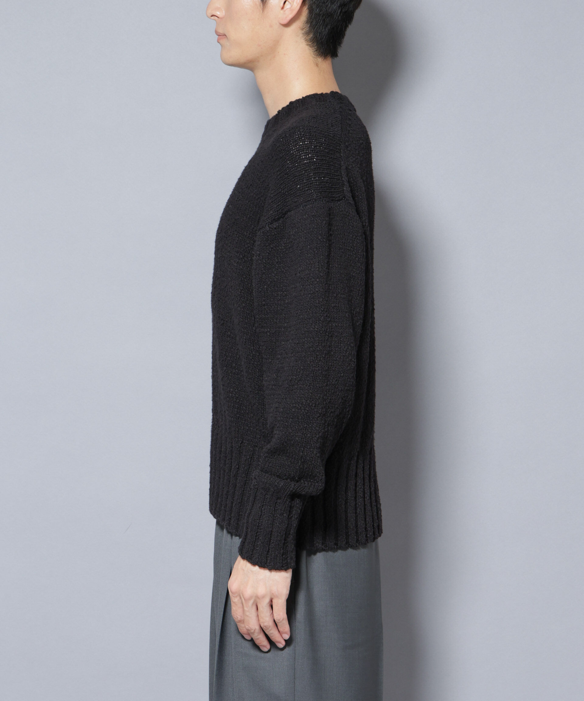 nano･universe「SRUB LILYYARN クルーネックニット」|ニット・セーター|