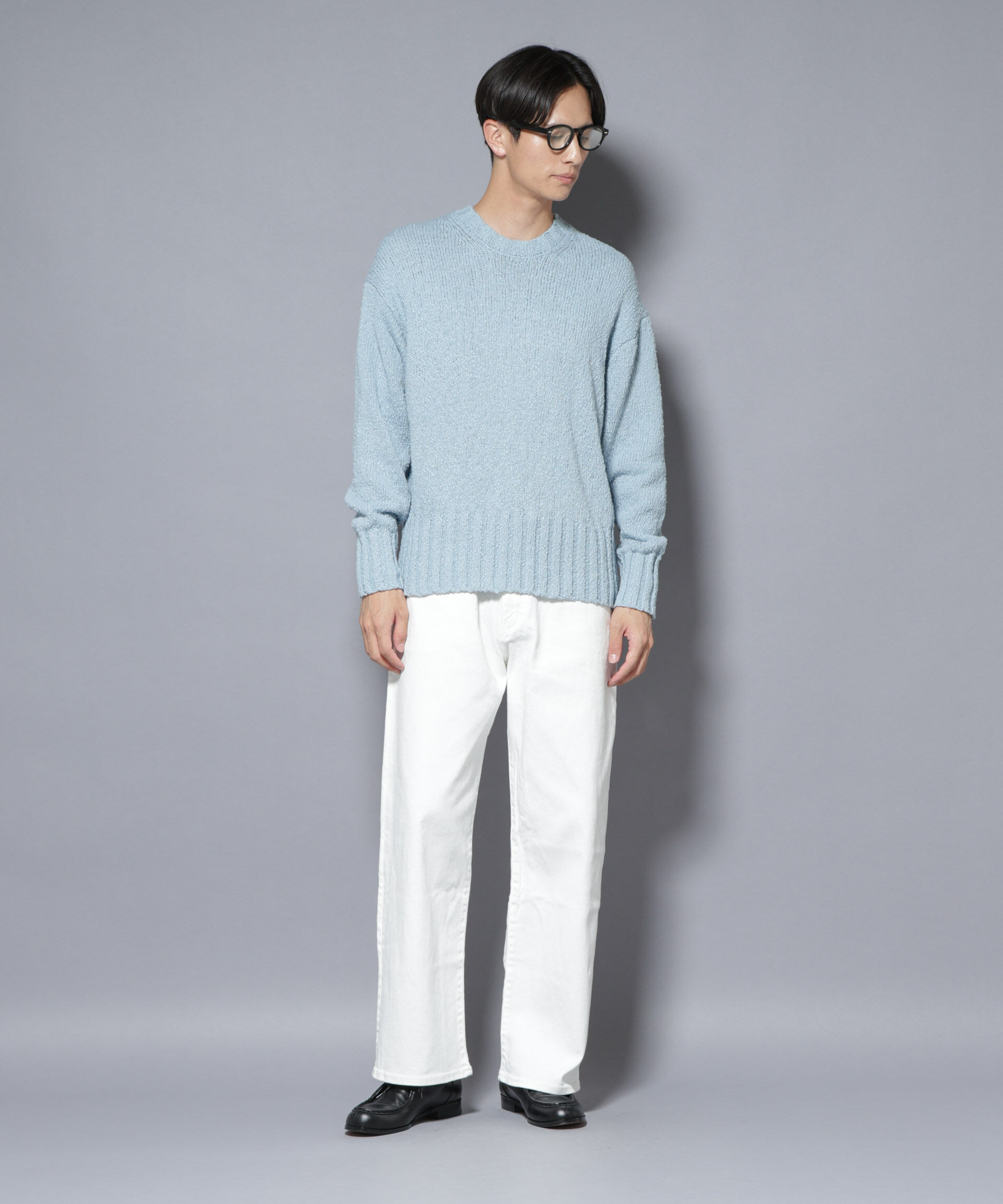 nano･universe「SRUB LILYYARN クルーネックニット」|ニット・セーター|