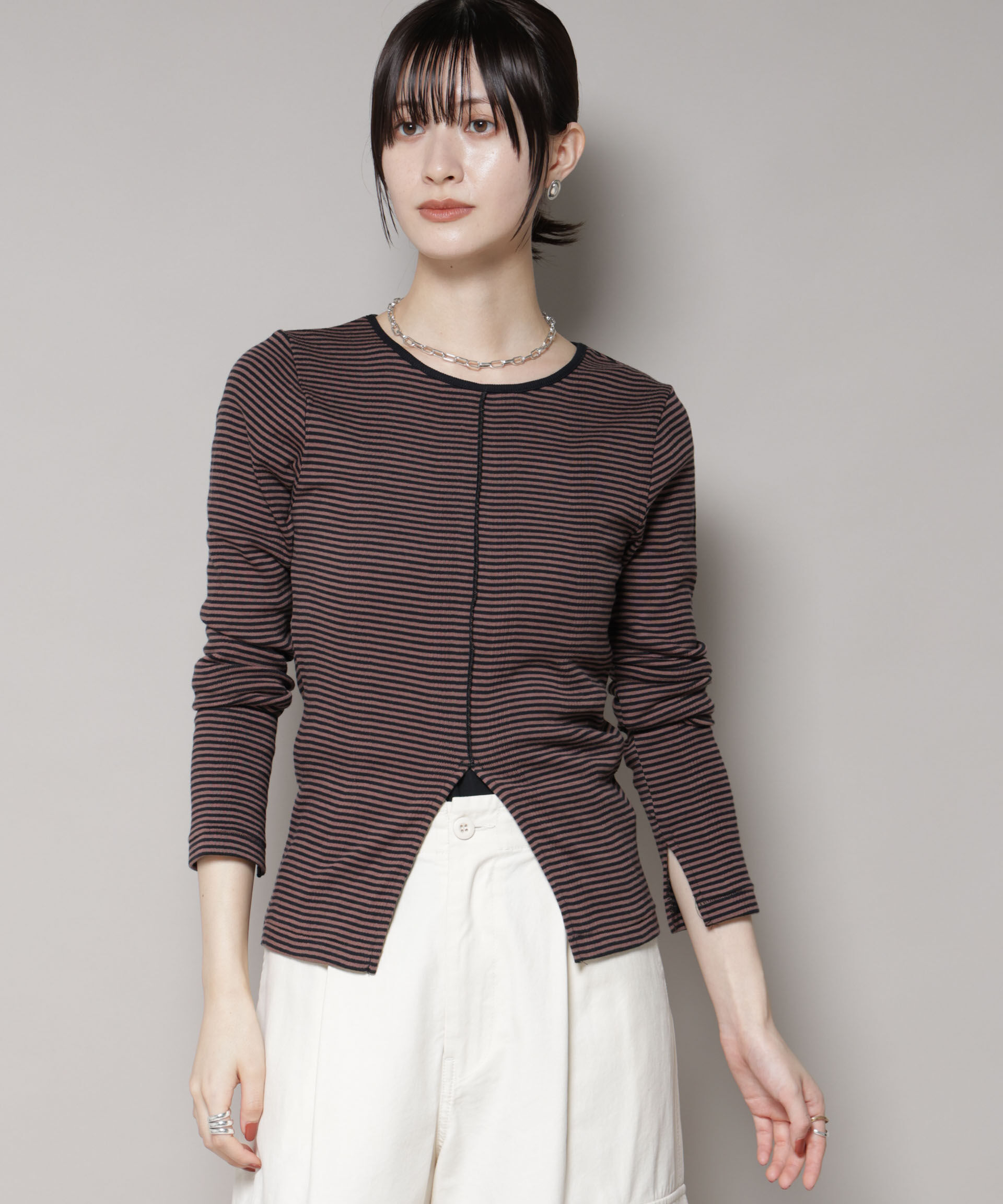 nano･universe「Robert P. Miller/Prib Slit PO」|Tシャツ・カットソー|