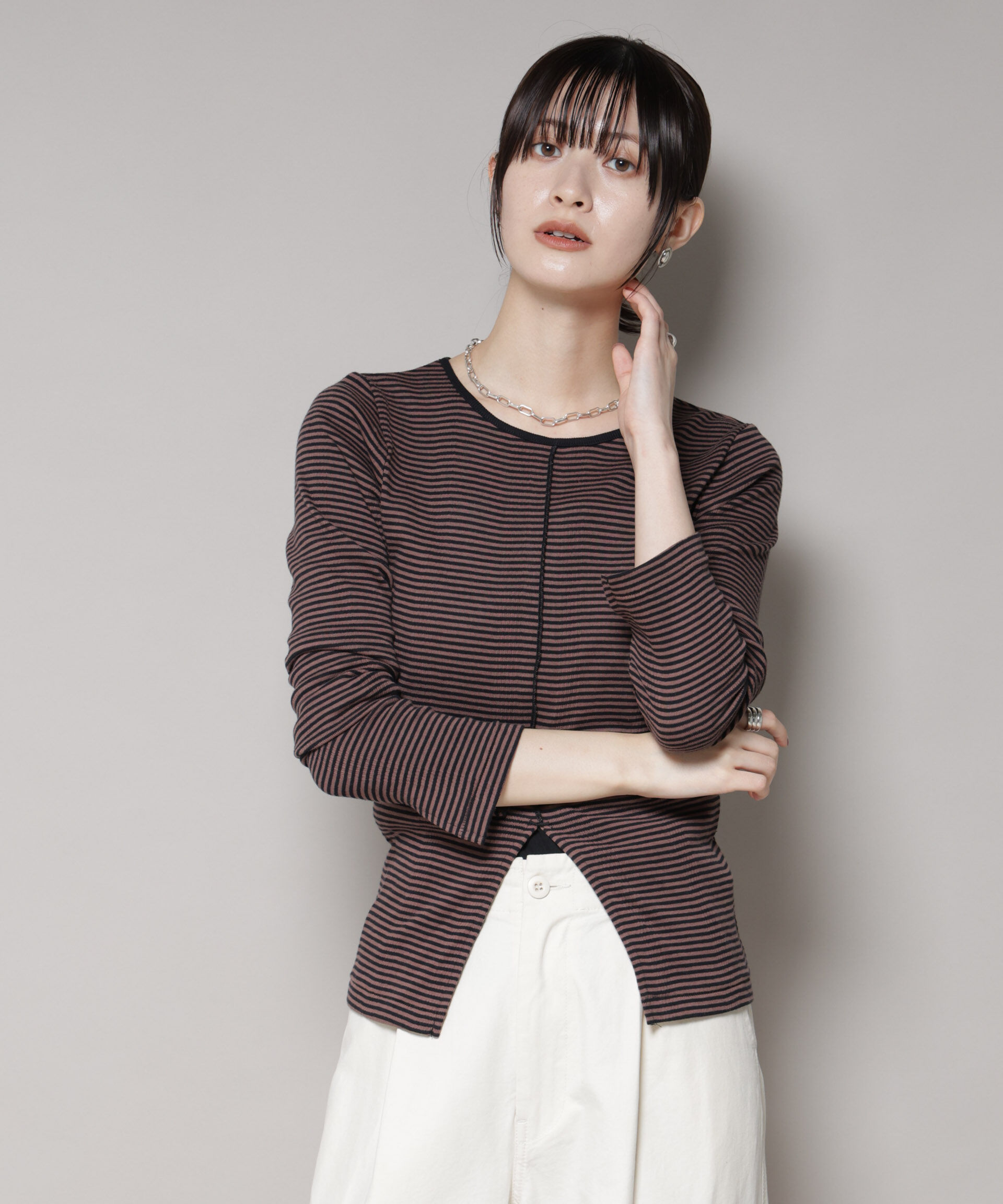 nano･universe「Robert P. Miller/Prib Slit PO」|Tシャツ・カットソー|