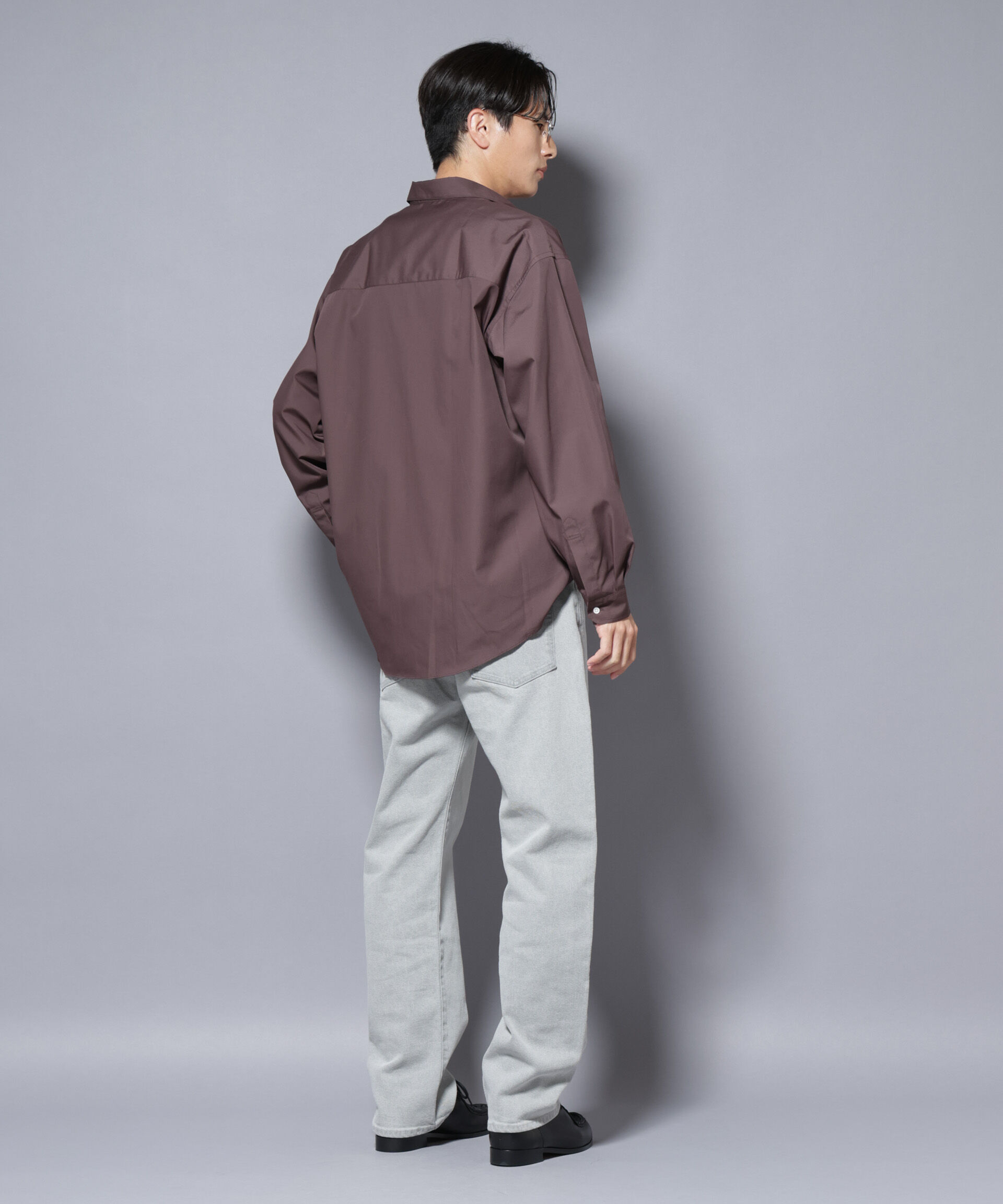 nano･universe「「大人のワイドシャツ」レギュラーカラー 長袖」|シャツ・ブラウス|