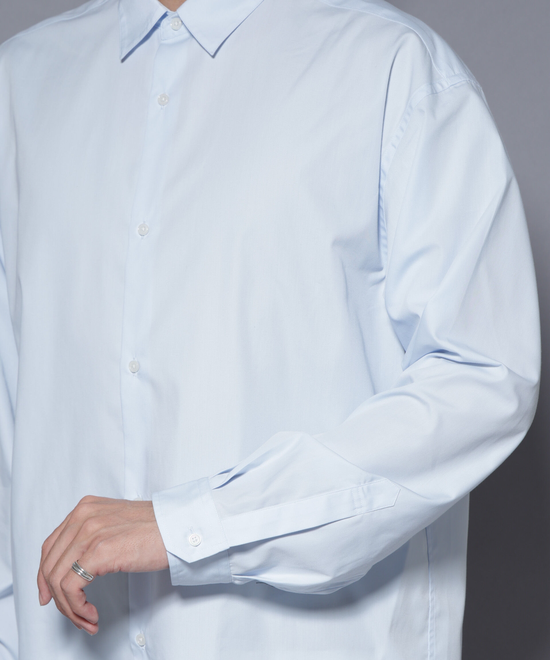 nano･universe「「大人のワイドシャツ」レギュラーカラー 長袖」|シャツ・ブラウス|