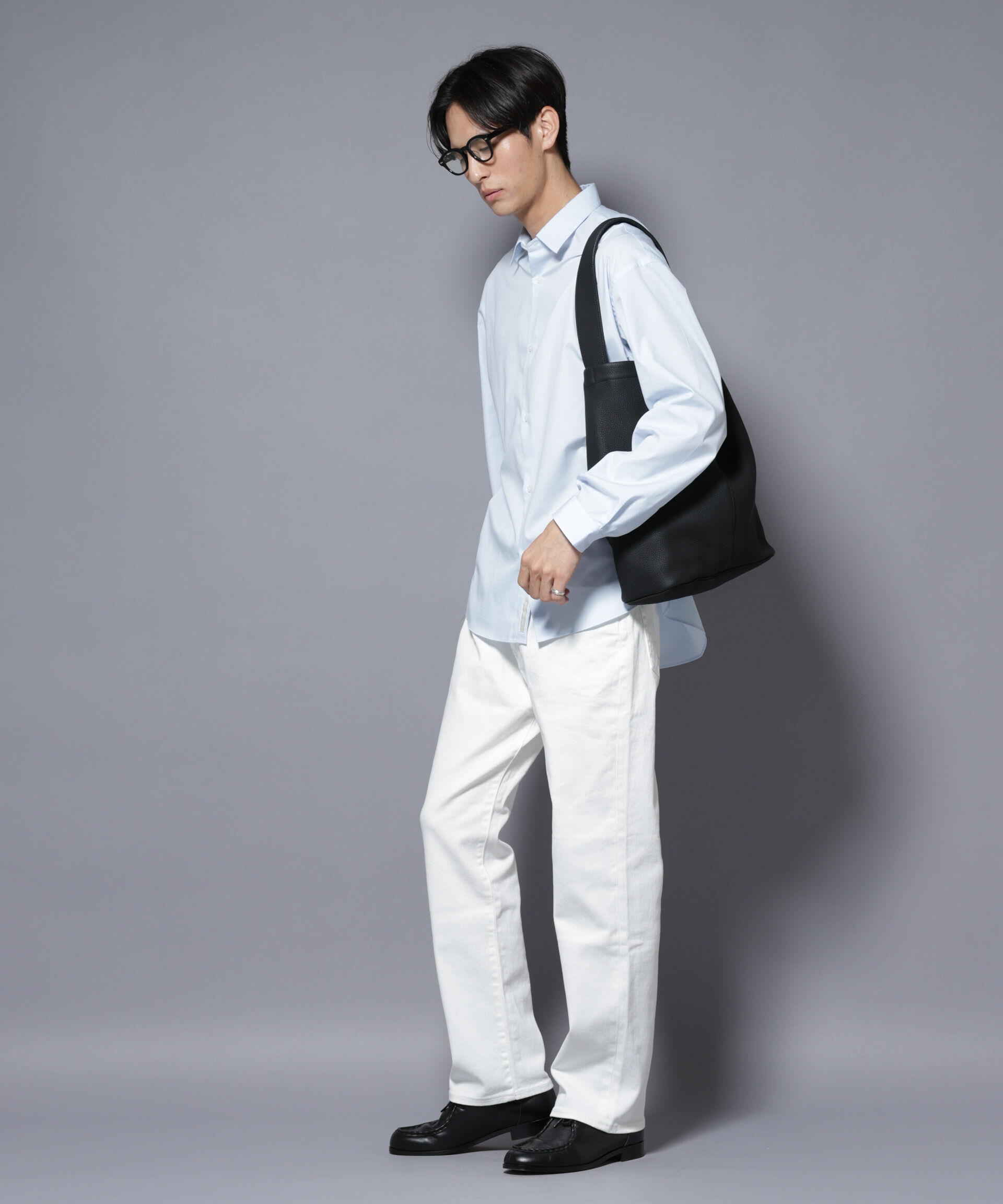 nano･universe「「大人のワイドシャツ」レギュラーカラー 長袖」|シャツ・ブラウス|