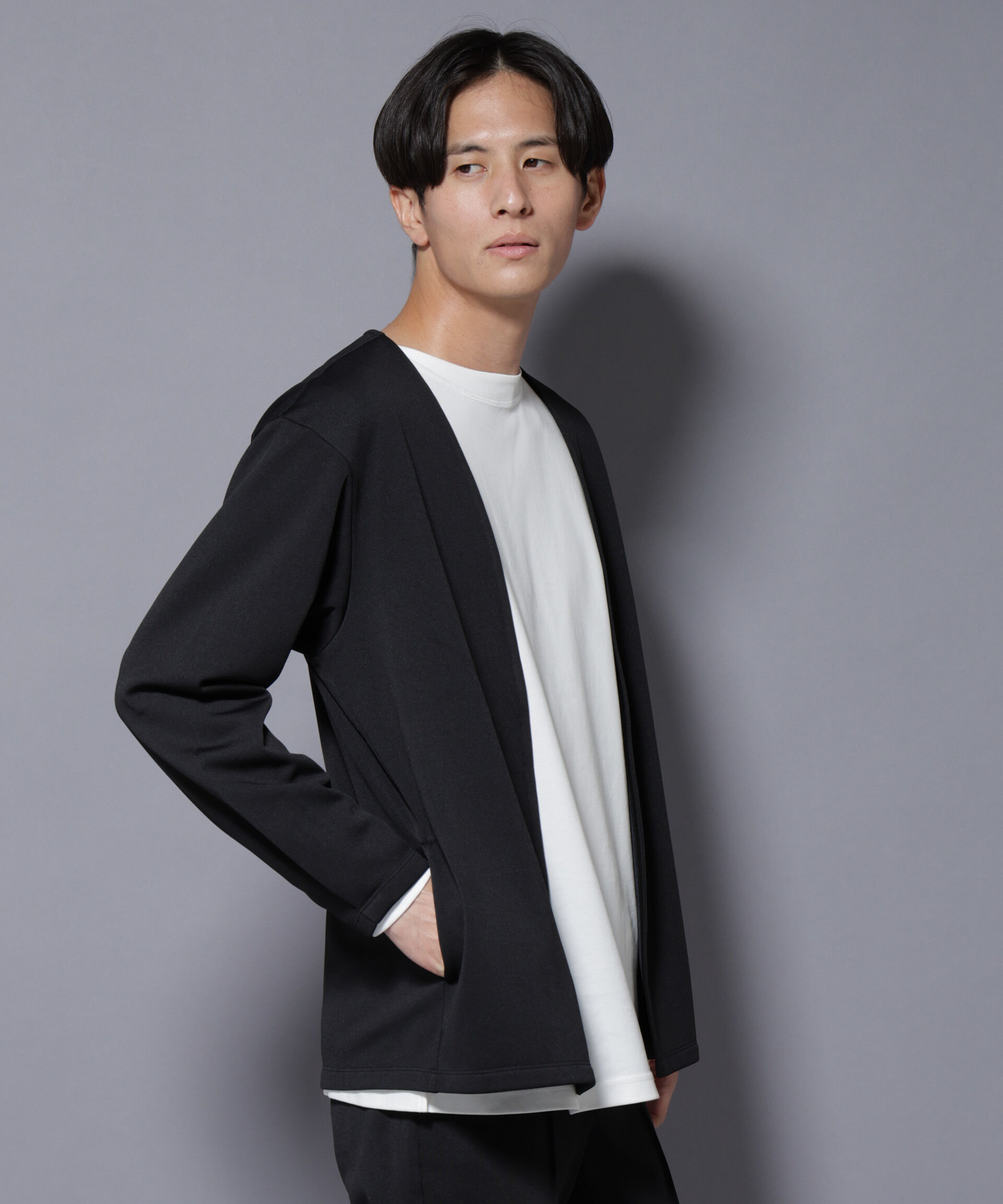 nano･universe「｢MC｣coveross(R) フリースボンディングトッパーブルゾン」|Tシャツ・カットソー|