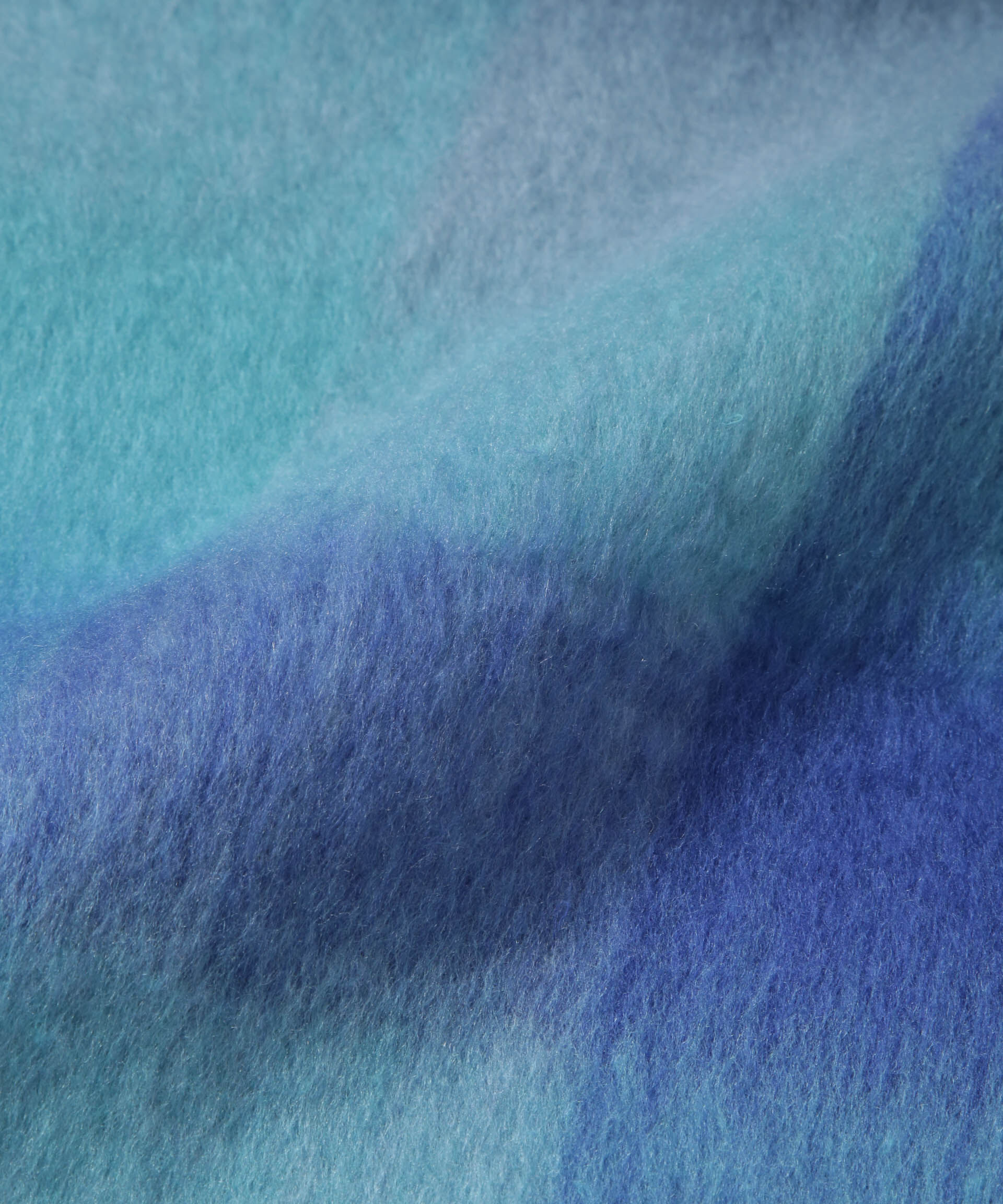 nano･universe「ボリュームフリンジマフラー / チェック」|マフラー|