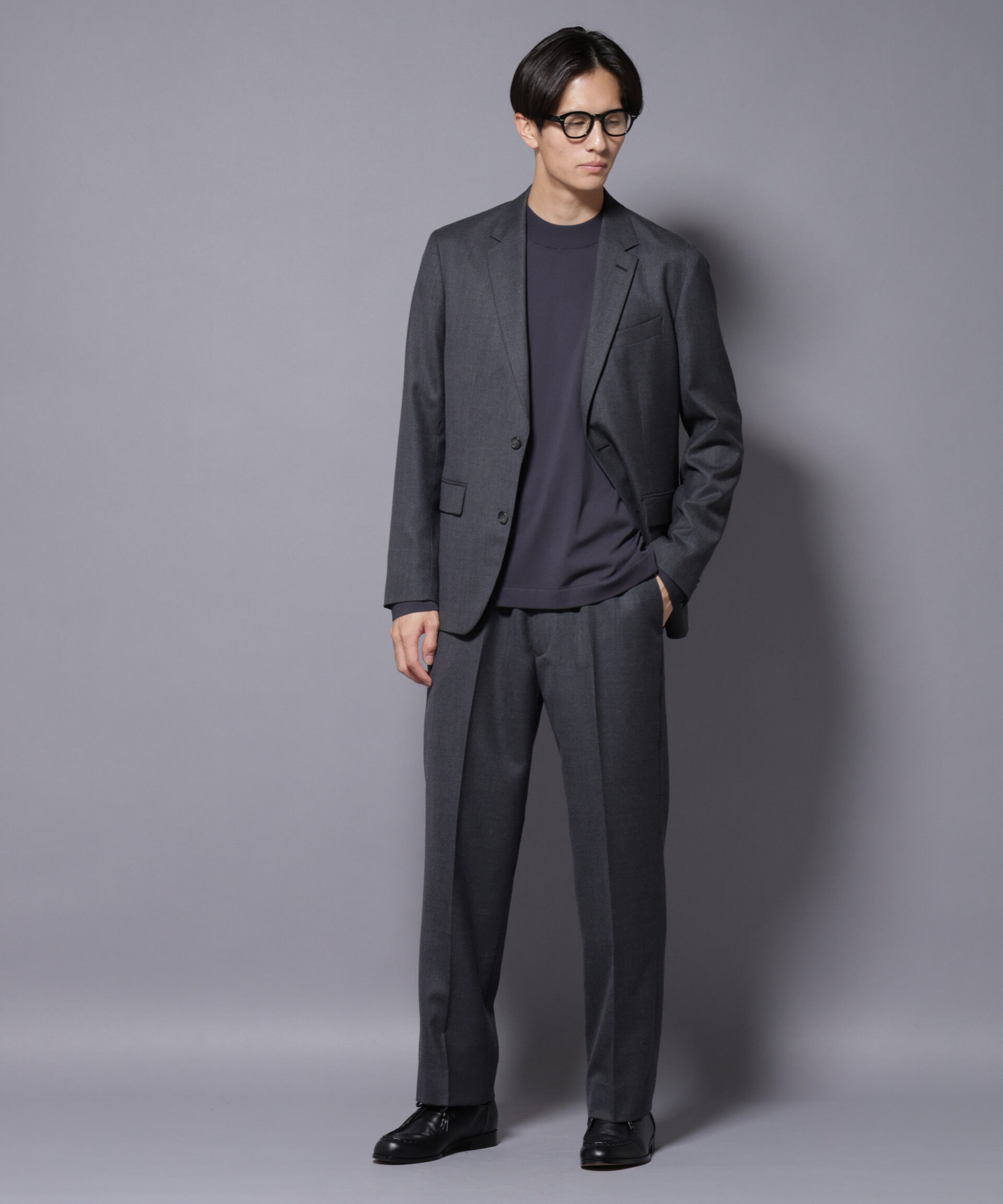 nano･universe「「N TROUSERS PREMIUM」RENU(R)洗えるサキソニーストレートパンツ」|スーツ|