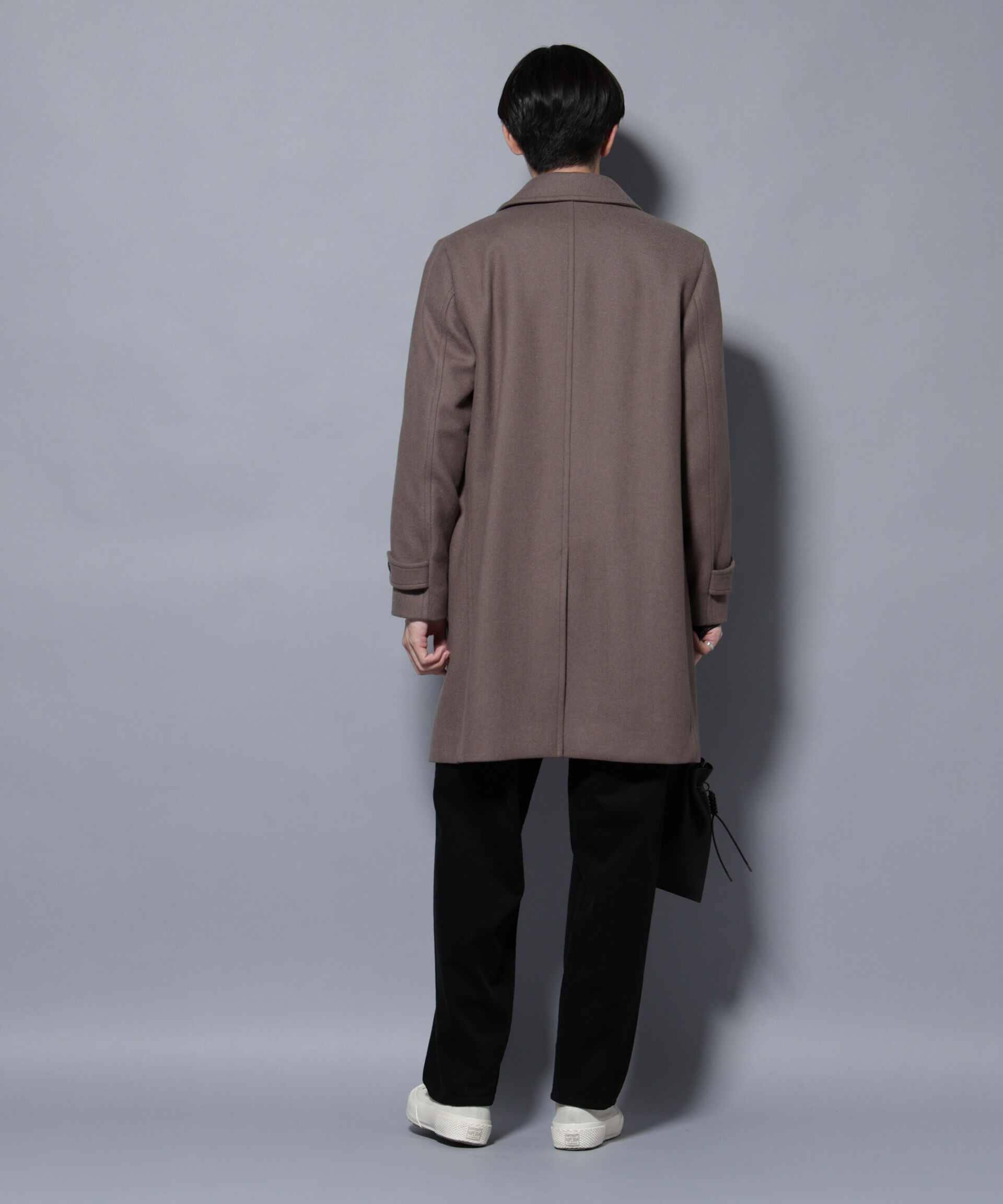 nano･universe「ウール/Nメルトンステンカラーコート」|その他|