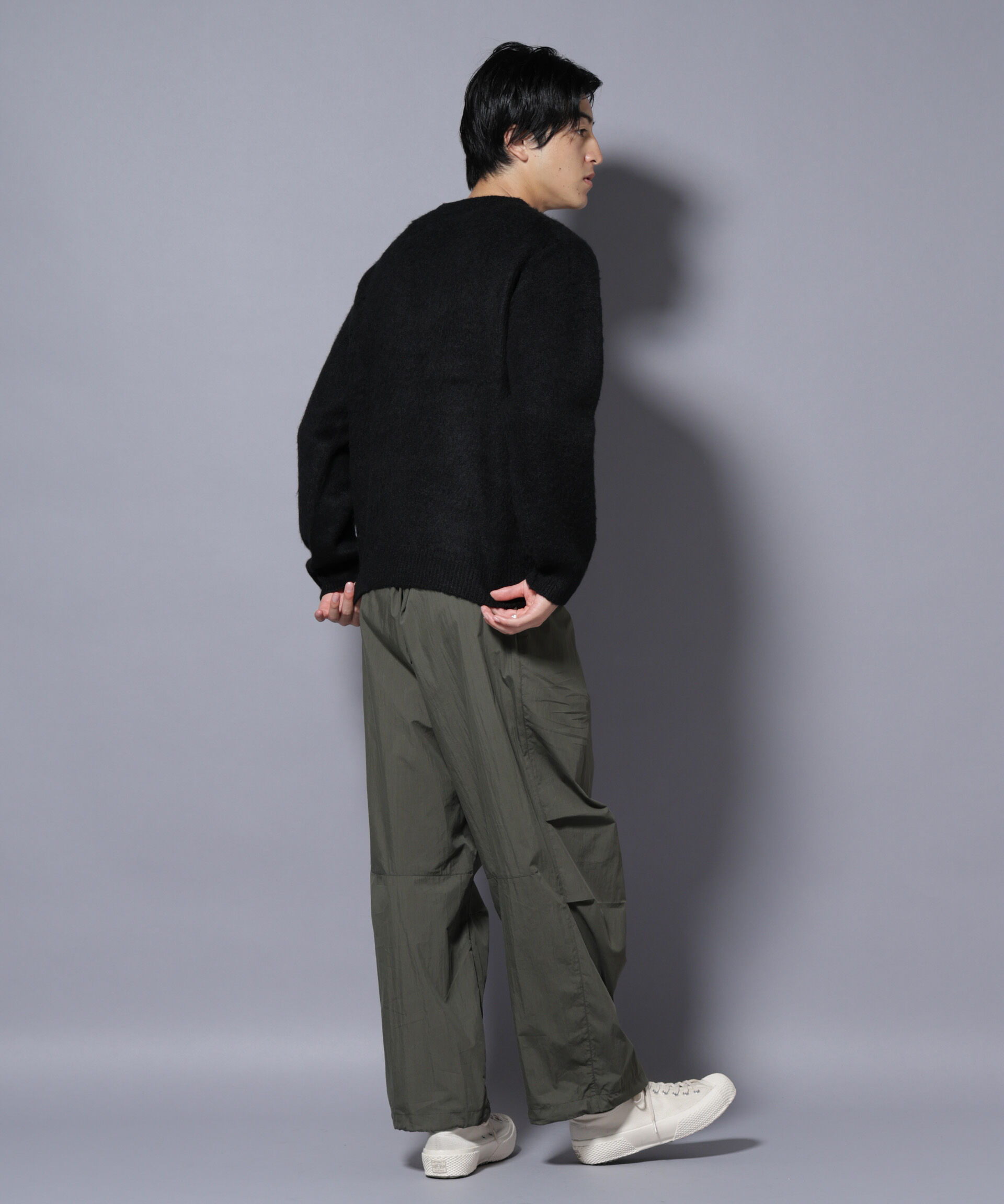 nano･universe「モヘヤライクプルオーバーニット」|ニット・セーター|